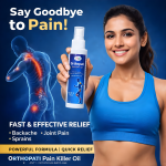 Orthopati Pain Killer Oil – Fast Relief for Joint & Muscle Pain (100ml)