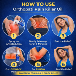 Orthopati Pain Killer Oil – Fast Relief for Joint & Muscle Pain (100ml)