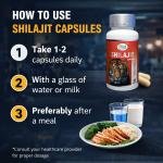 Shilajit Capsules – Natural Energy & Vitality Support (60 Capsules)
